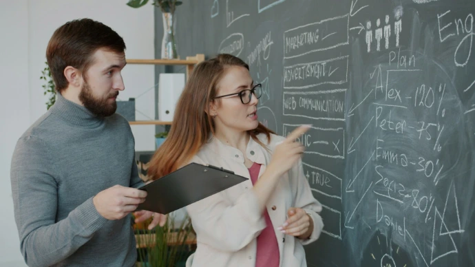 marketing team brainstorm